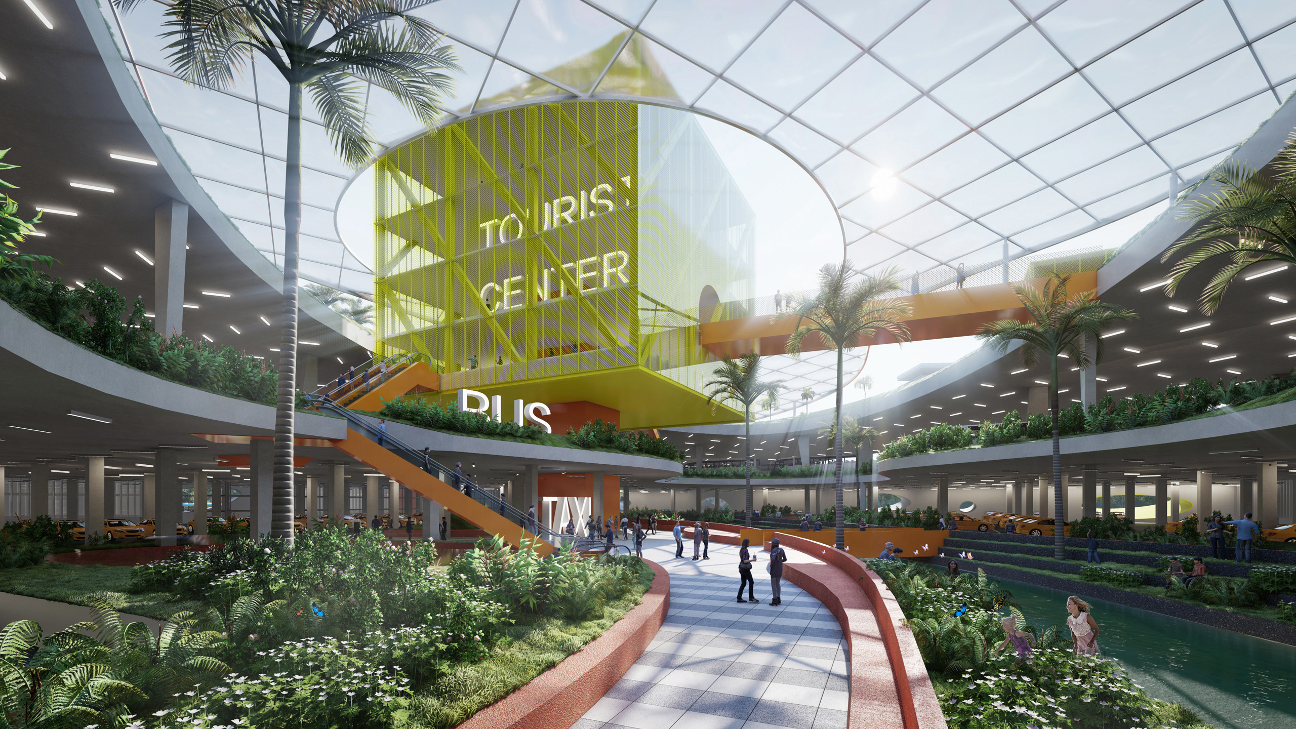 深圳小梅沙交通集散中心设计竞赛CLOU获胜 - 柯路建筑